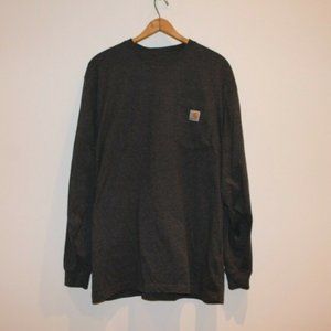 Carhartt Long-Sleeve T-Shirt Gray (L)